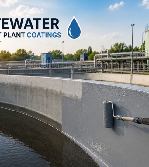 wastewater treatment plant coatings