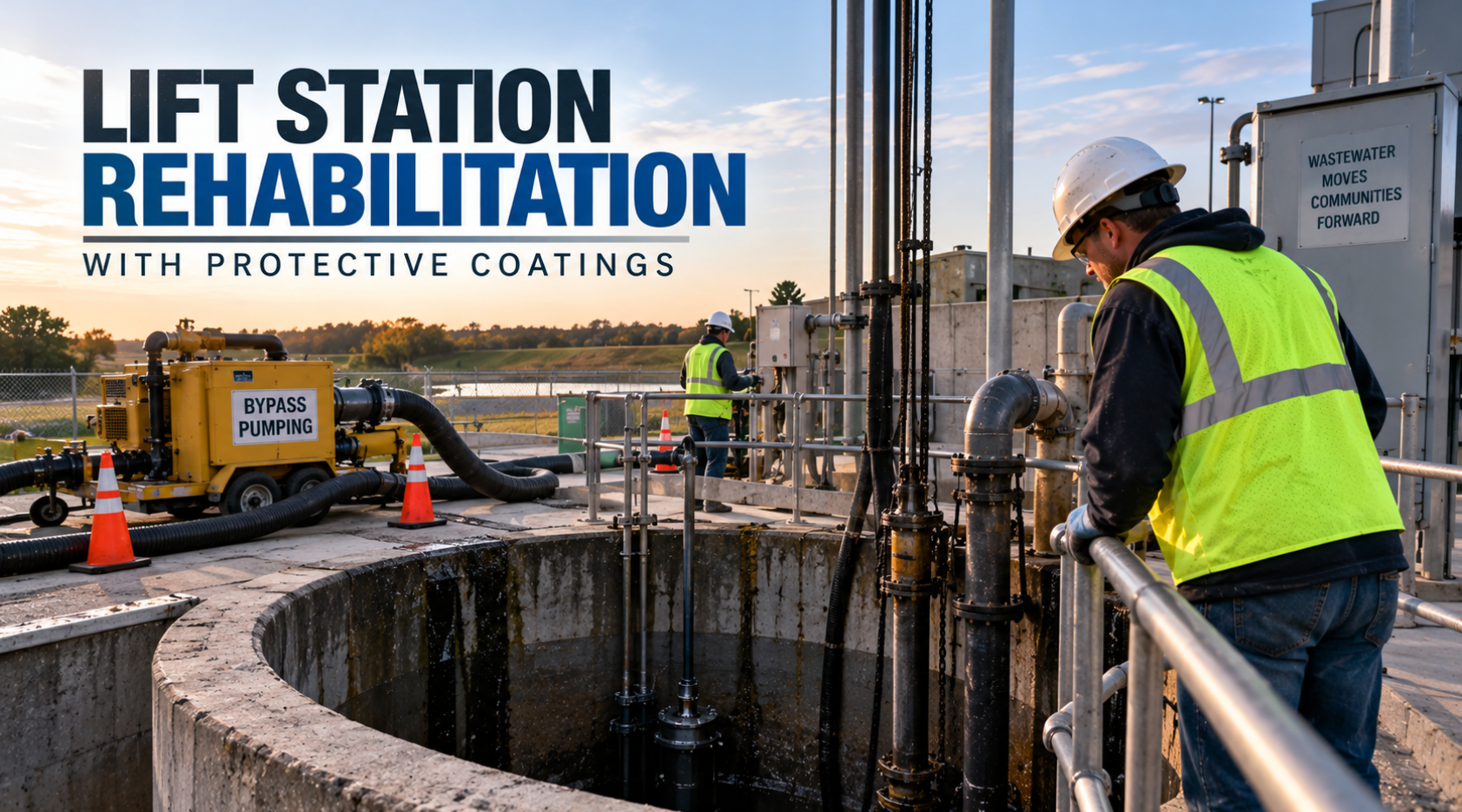 lift station coating rehabilitation